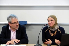 Rima abu Katish, arabo-israeliana, fondatrice dell’associazione Salametcom (“Essere in salute”) per il supporto dei pazienti palestinesi in Cisgiordania e Gaza.